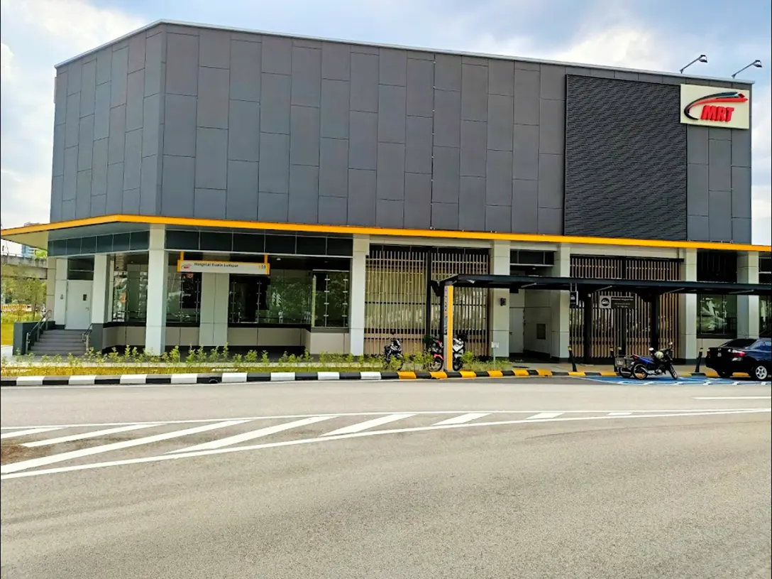 Entrance to the Hospital Kuala Lumpur MRT station