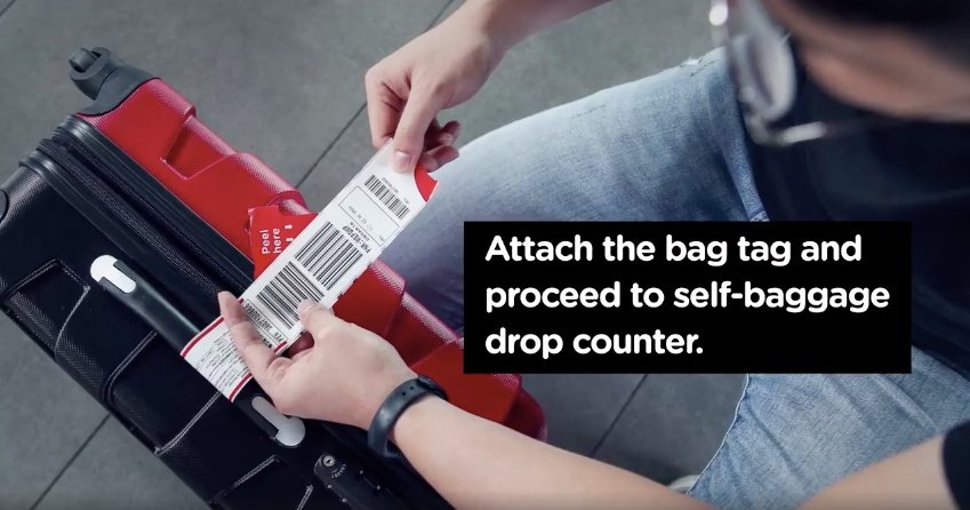 How to utilise the Self-Bag-Drop facility