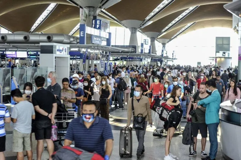 Caretaker home minister Datuk Seri Hamzah Zainudin said the congestion at KLIA could be curbed and entry would be faster when the use was extended to foreigners with effect from Tuesday. — Picture by Shafwan Zaidon