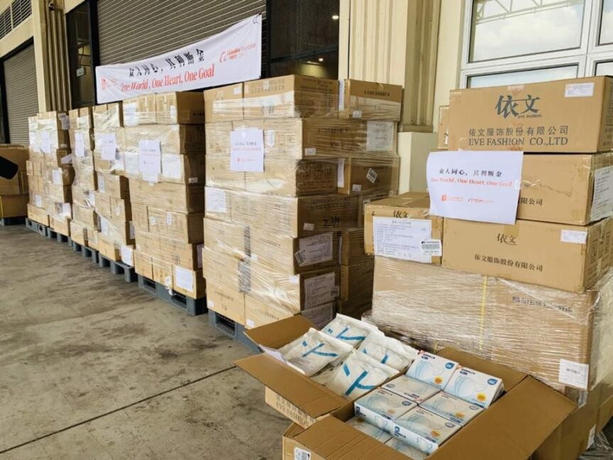 Donated medical supplies from Jack Ma, Alibaba Foundations arrive in M'sia