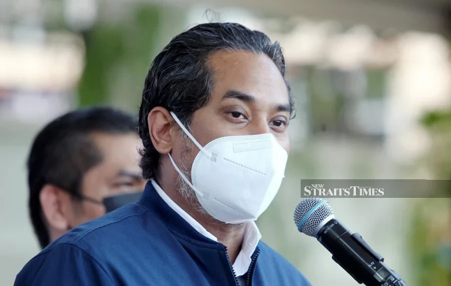 Health Minister Khairy Jamaluddin said the HQA portal was aimed at simplifying the process for fully vaccinated returnees. -NSTP/ MOHD FADLI HAMZAH