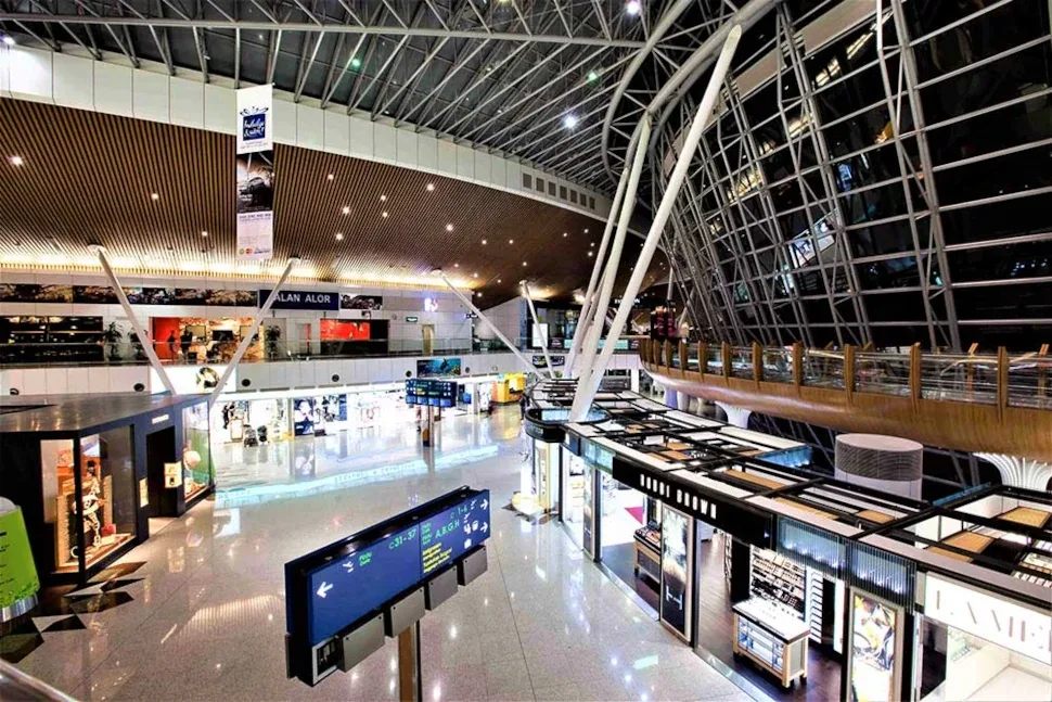 Passenger volume at Kuala Lumpur International Airport was down -90.3% to just 1.1 million in the first half of 2021 compared to 11 million in H1 2020.