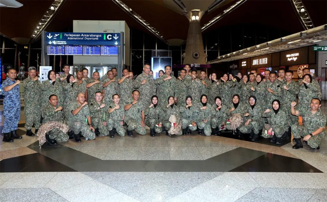 The Malaysian Armed Forces (MAF) have sent 106 medical personnel, including 14 experts of various fields and 12 medical officers, to join the humanitarian aid mission for victims of the earthquake in Turkiye. (Pic by BERNAMA)