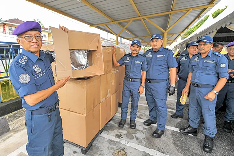 Attempt to smuggle 61kg of drugs at KLIA foiled