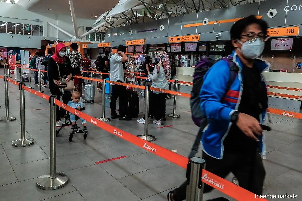 klia2 in Sepang, Selangor. The matter of reopening the country's borders needs prior discussion at several levels, according to the health minister. (File photo by Zahid Izzani Mohd Said/The Edge)