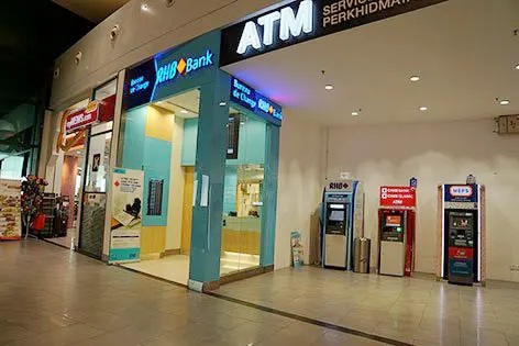 Money changers and ATM machines