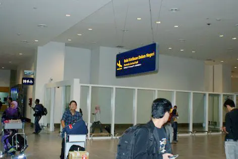 Domestic Arrival gates at klia2 Terminal