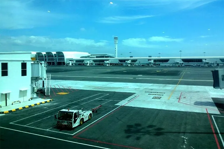 View of the klia2 terminal from Pier P