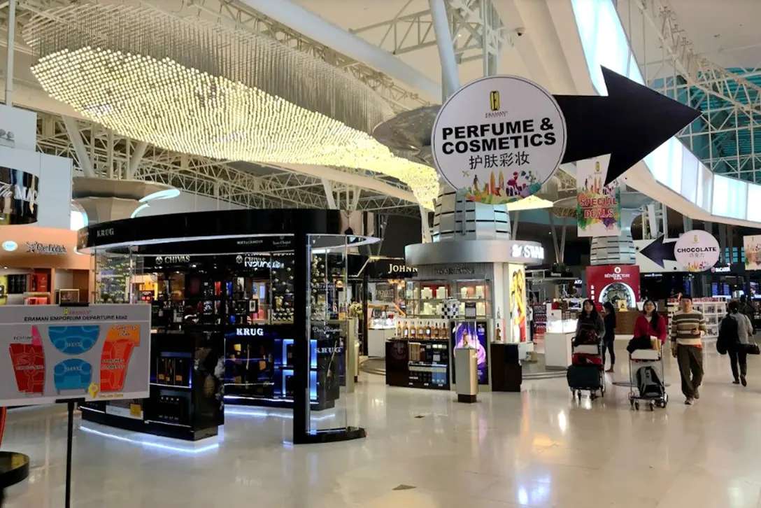 A wide variety of duty-free products available for your selection