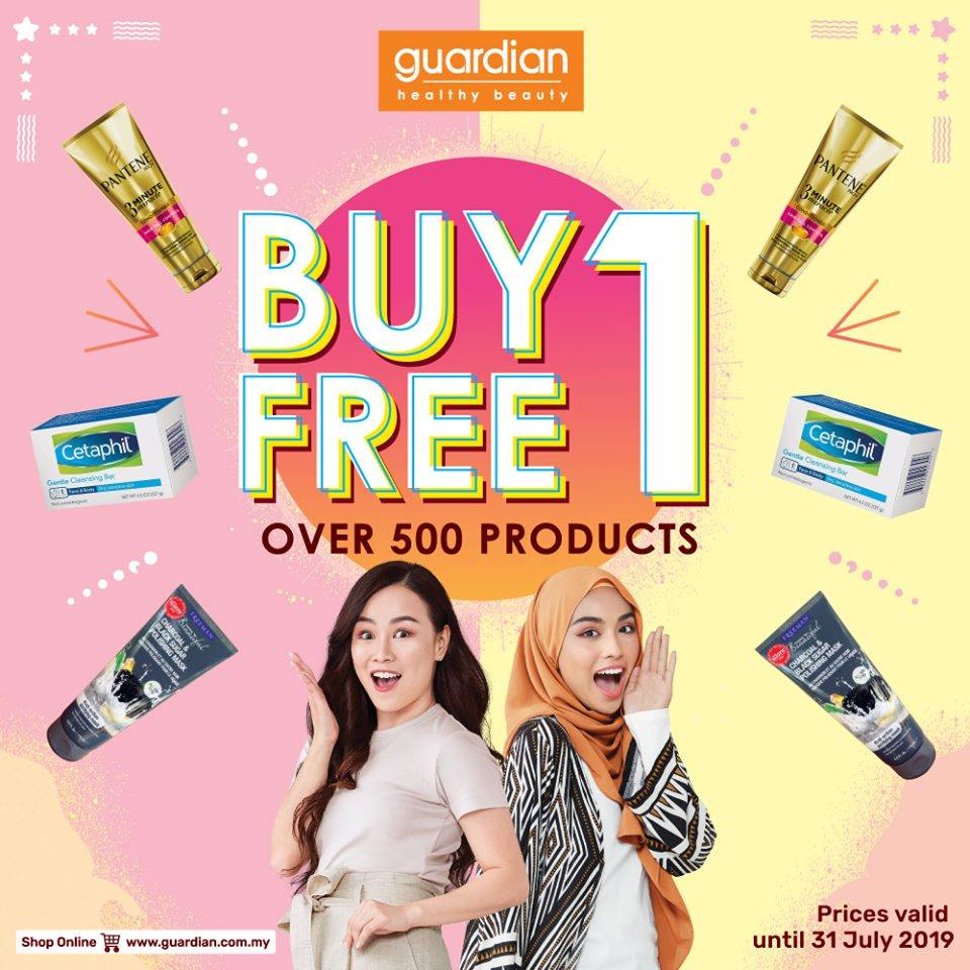 Guardian's Buy 1 Free 1 Promotions