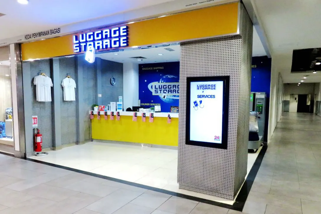  Luggage storage at unit L2-136A, Level 2, Gateway@klia2 Mall