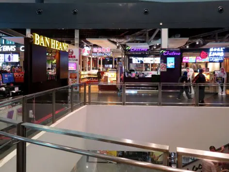Retail outlets at level 3 of Gateway@klia2 mall
