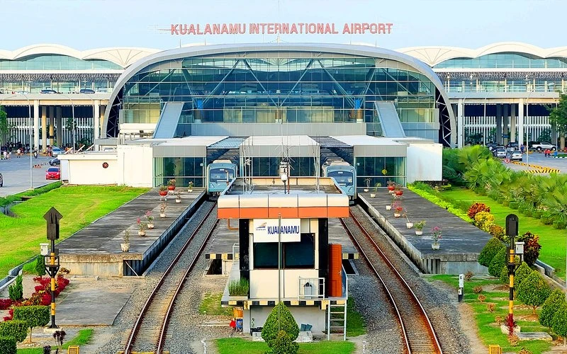 The Kualanamu International Airport in North Sumatra will be near the famous Lake Toba and Indonesia hopes to scale it up to be a world-class airport. (Wikipedia pic)