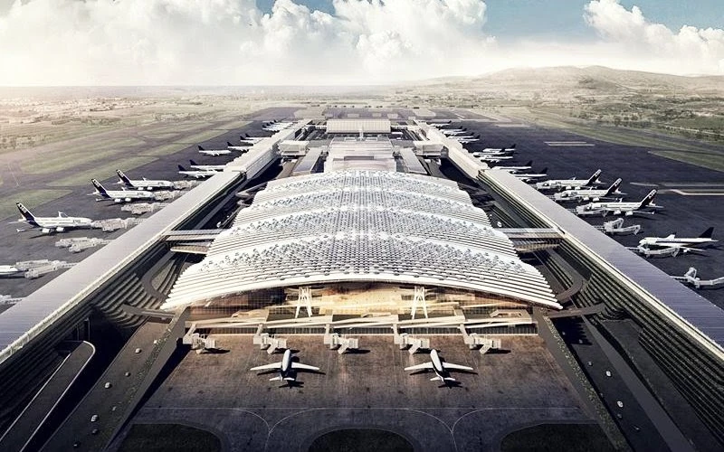 An artist’s impression of the proposed Kulim airport terminal. The project is part of the proposed Kedah Aerotropolis industrial hub. (Facebook pic)