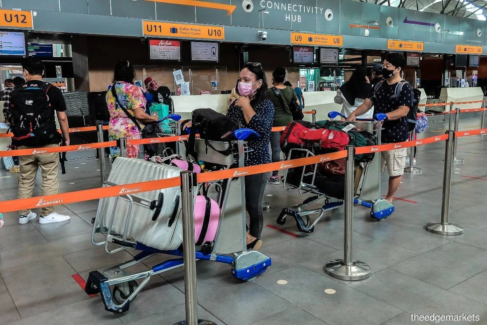 MAHB's October 2021 Malaysia passenger count overtakes December 2020 holiday season