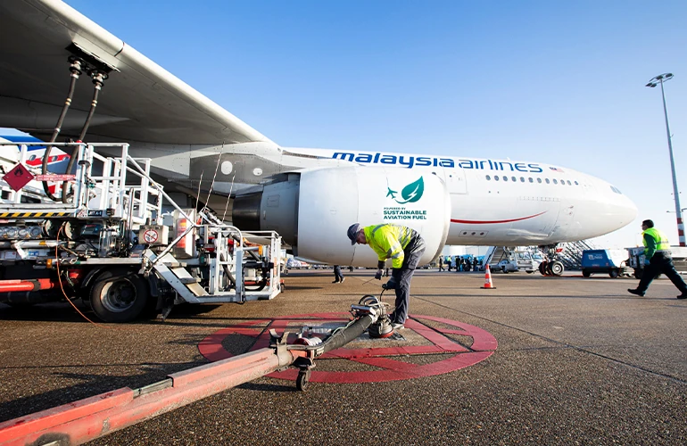 Malaysia Airlines becomes first Malaysian carrier flying in using SAF