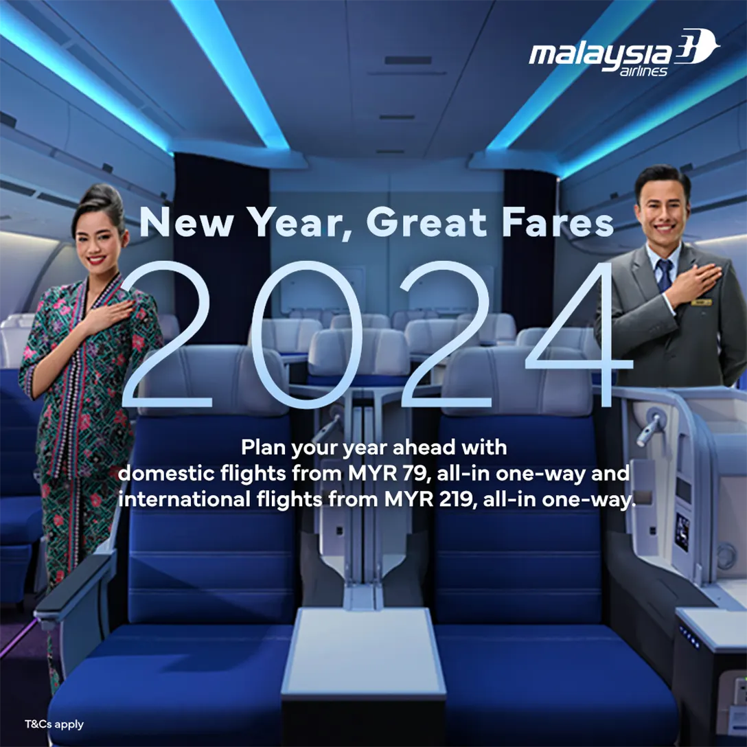 New Year, Great Fares, 2024