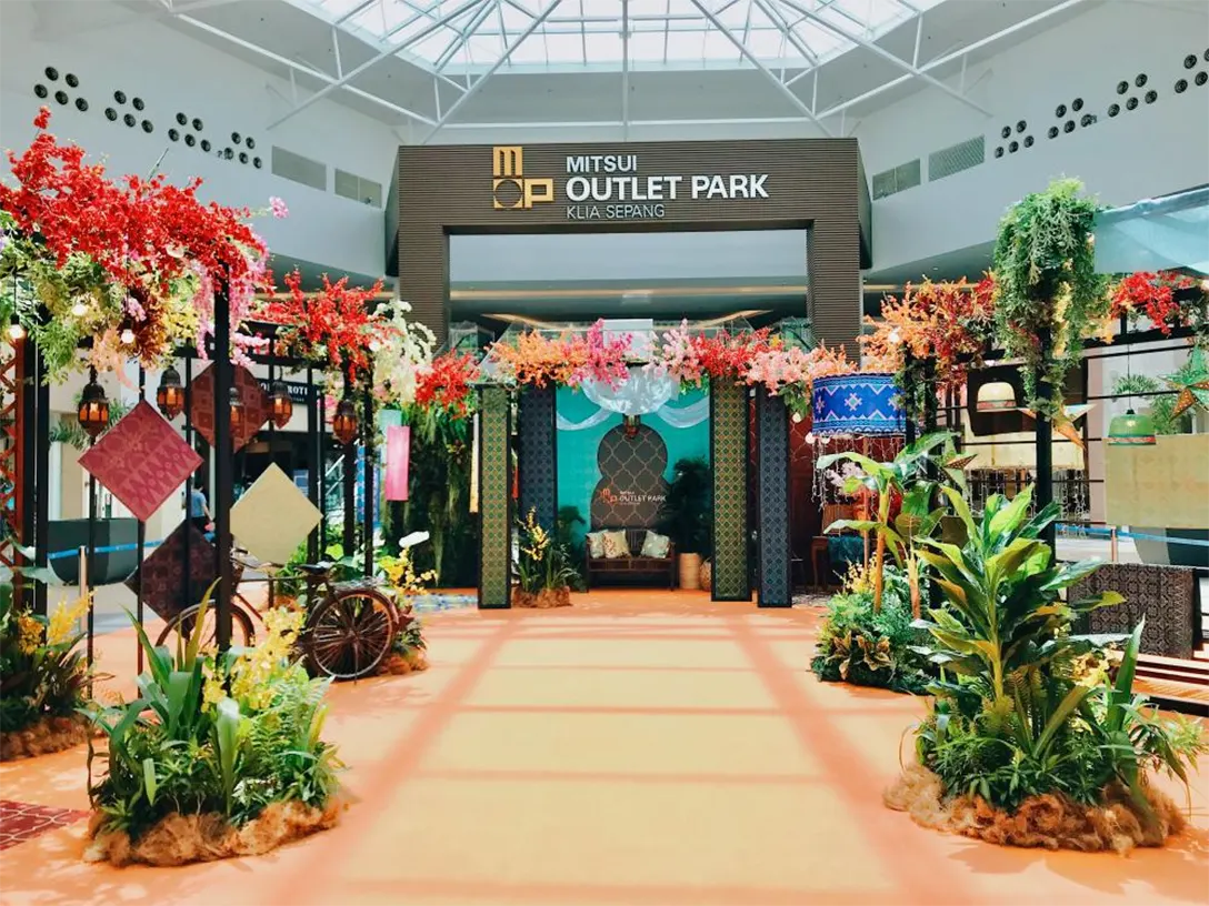 Enjoy the Colours of Eid this festive period at Mitsui Outlet Park KLIA Sepang.