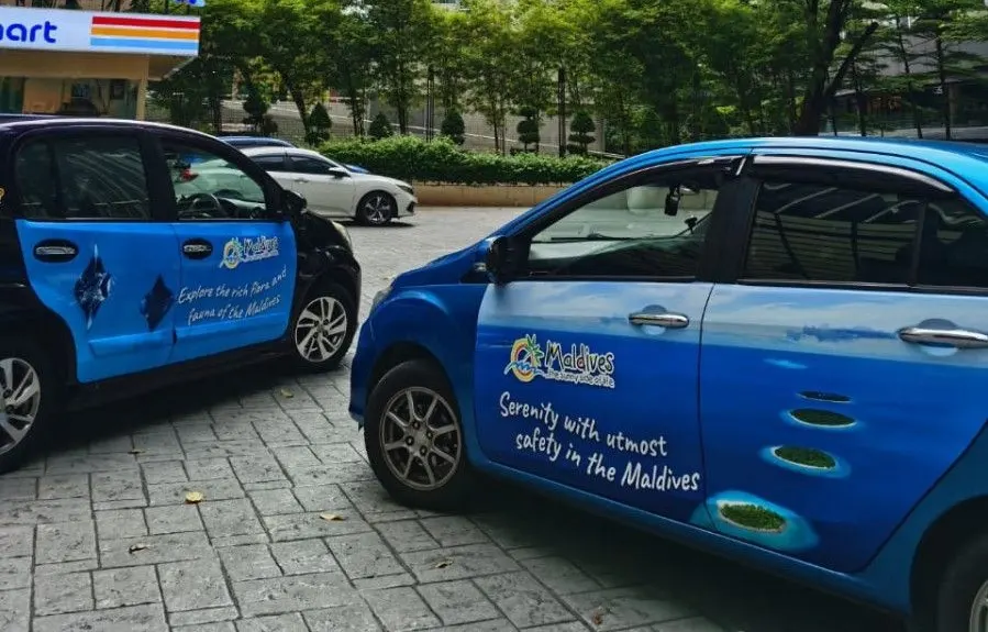 MMPRC began a ‘Cabvertising Campaign’ to promote Maldivian Tourism in Malaysia