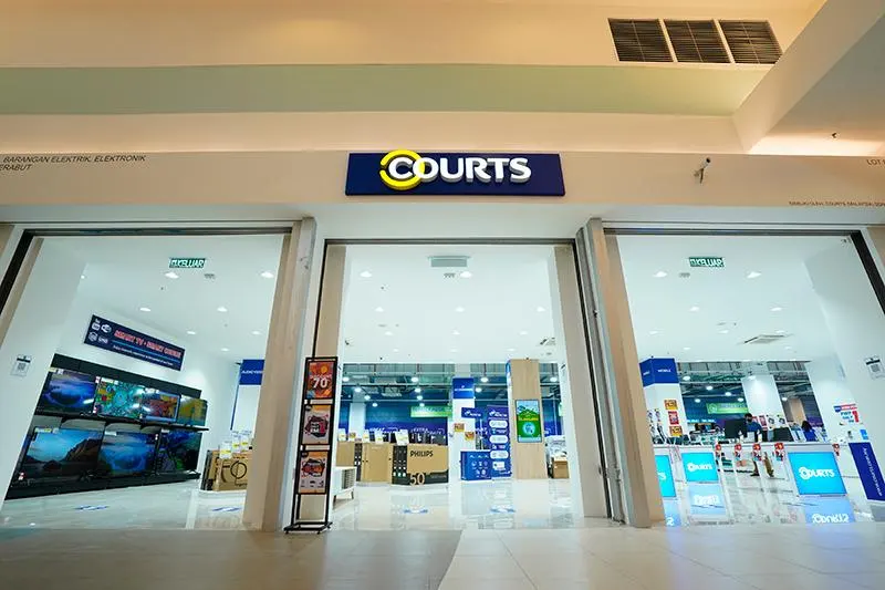 Courts is a brand new tenant at MOP KLIA Sepang.