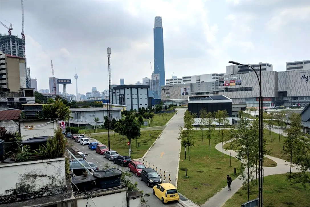 MyTown Shopping Centre and the Cochrane MRT station