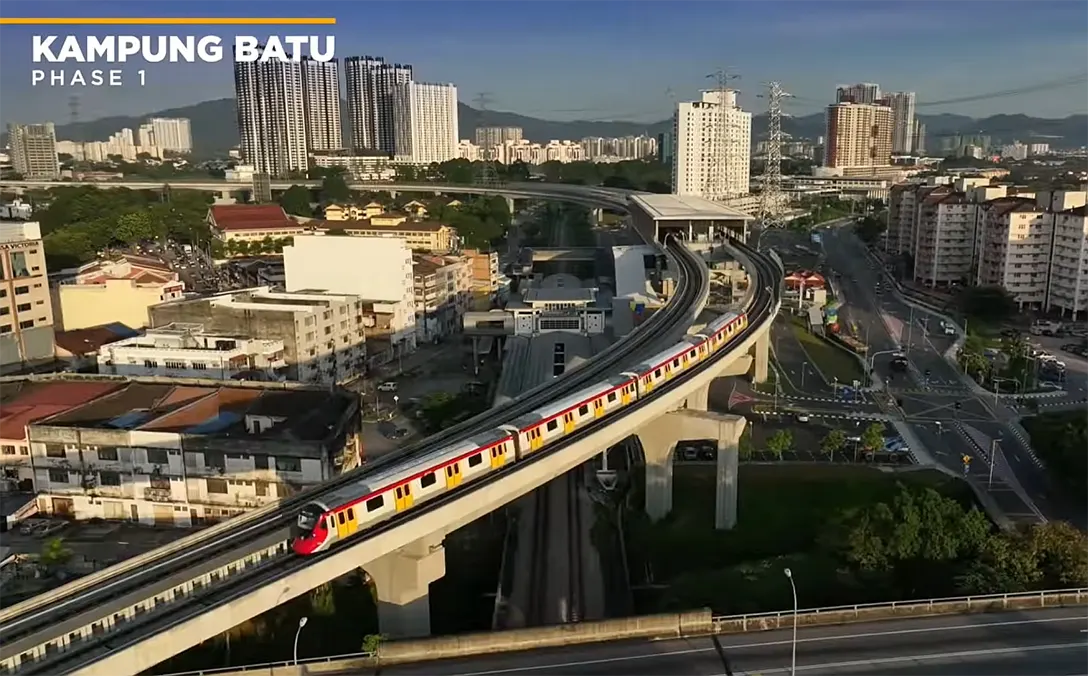 Kampung Batu MRT station to start operating under Phase One