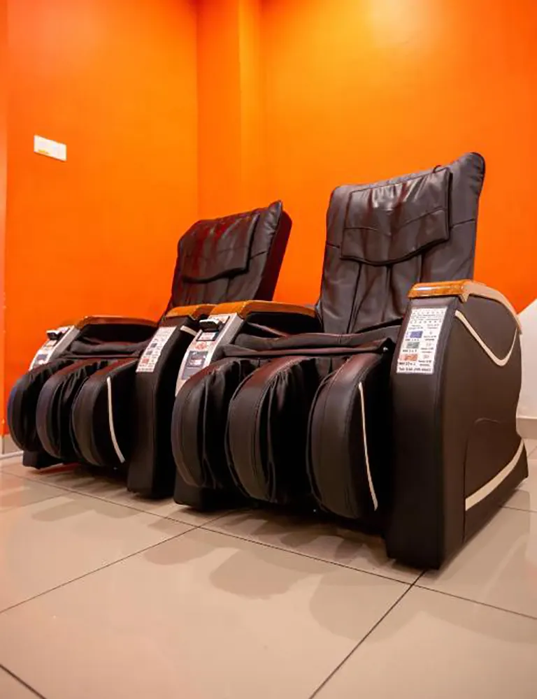 Comfortable massage chairs for your relaxation