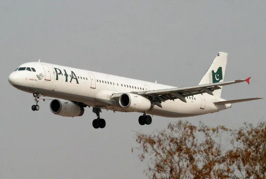 Pakistan International Airlines (PIA) plane was held back at the Kuala Lumpur International Airport over non-payment of aircraft lease dues.- REUTERS PIC