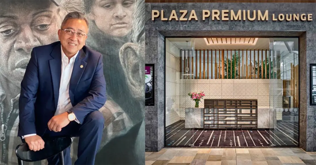 Mr. Song Hoi See and Plaza Premium Lounge