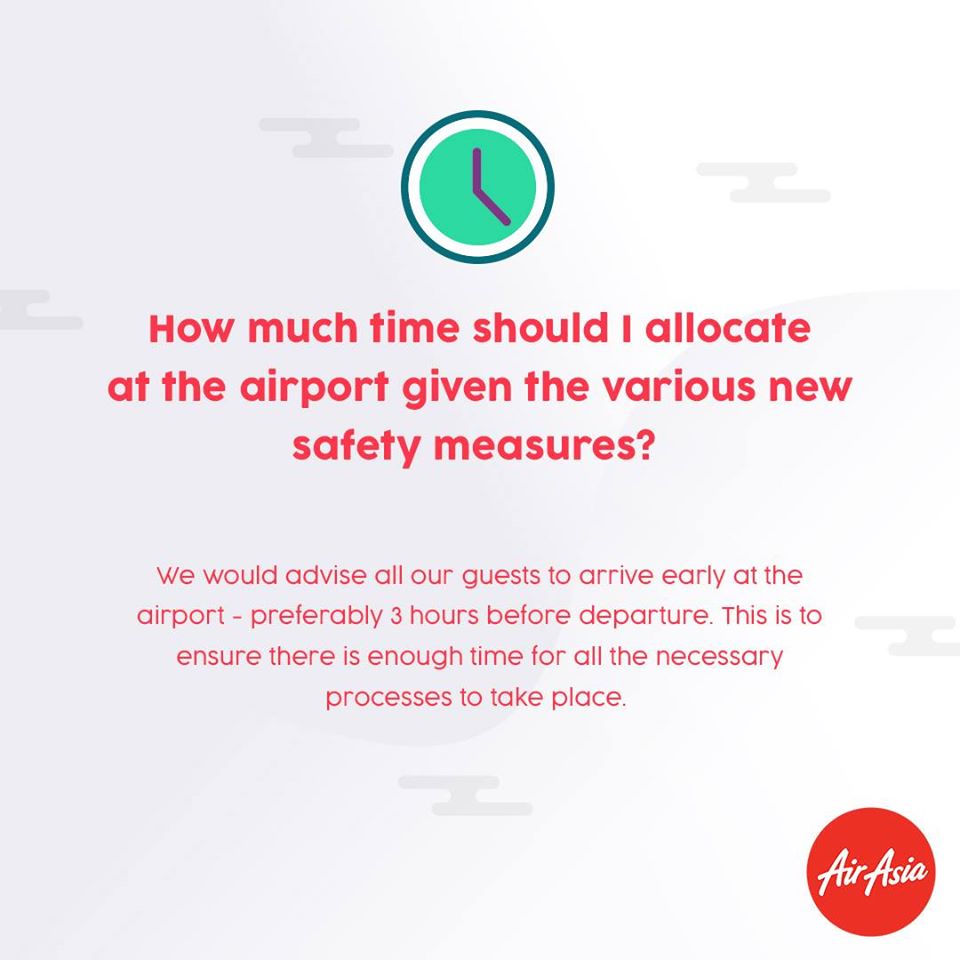 FAQ - How much time should I allocate at the airport given the various new safety measures?