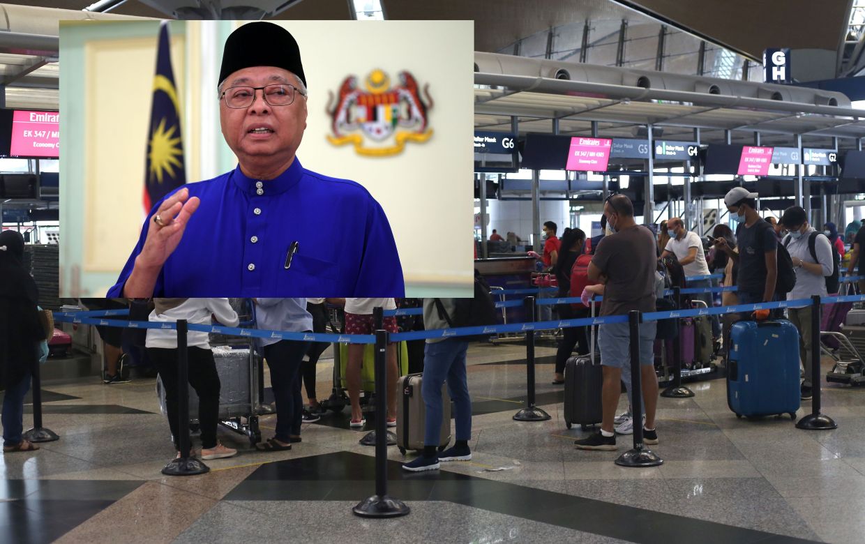 Ismail Sabri: Over 6k screened at KLIA in 16 days, 34 tested positive for Covid-19