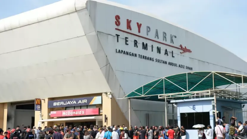 The Skypark terminal at the Sultan Abdul Aziz Shah Airport in Subang, suburban Kuala Lumpur on May 12, 2018. (Photo: AFP/Roslan Rahman)