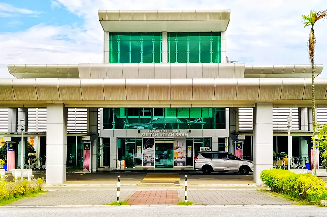 Front view of the Terminal building