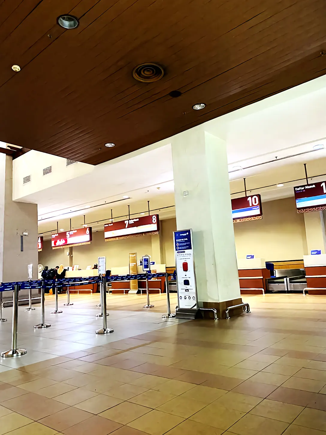 Check in counters